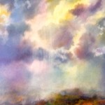 NEAR HOME, 18 x 50, acrylic on canvas
